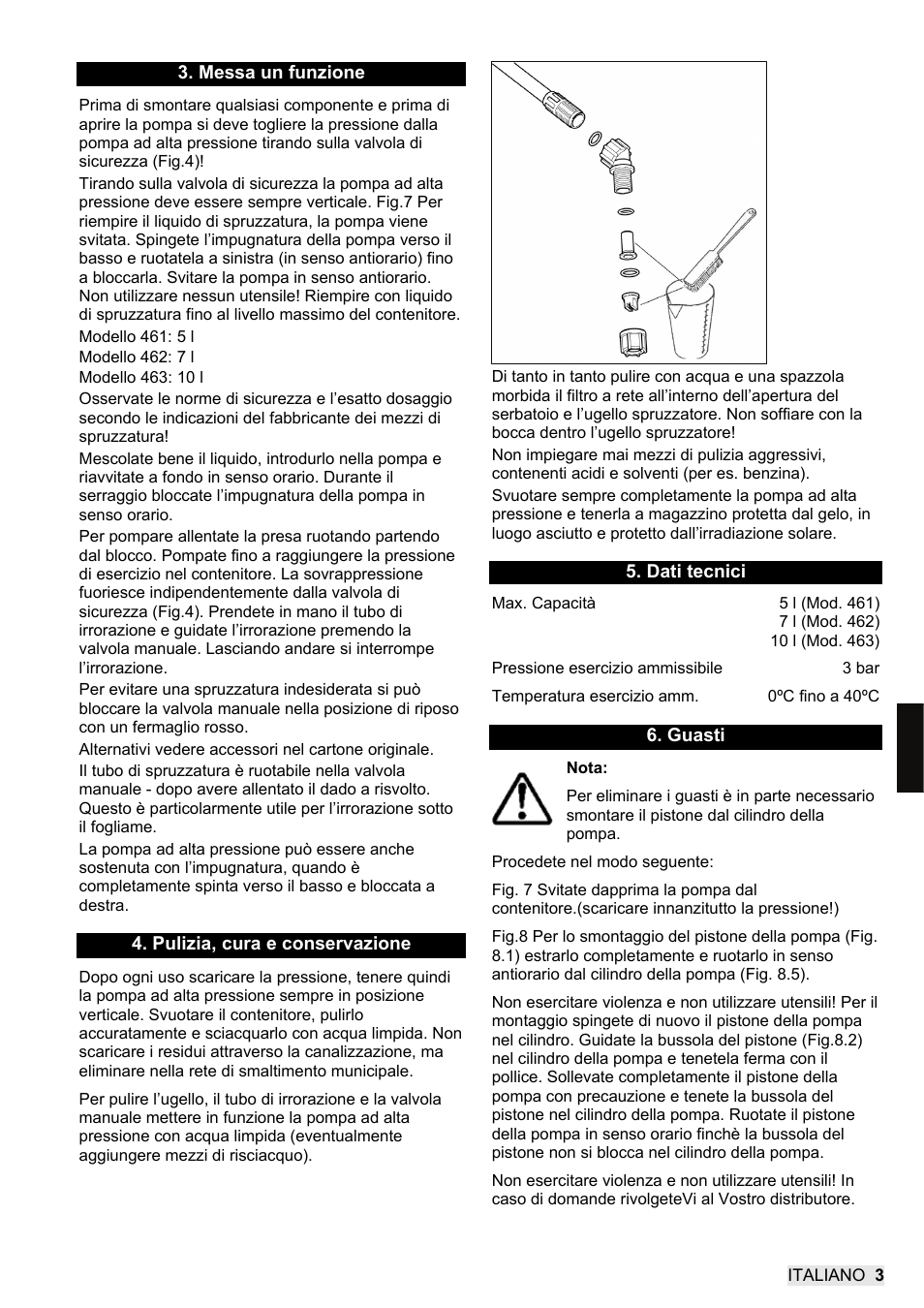 SOLO 462 Handbetätigte Druckspritze User Manual | Page 23 / 32