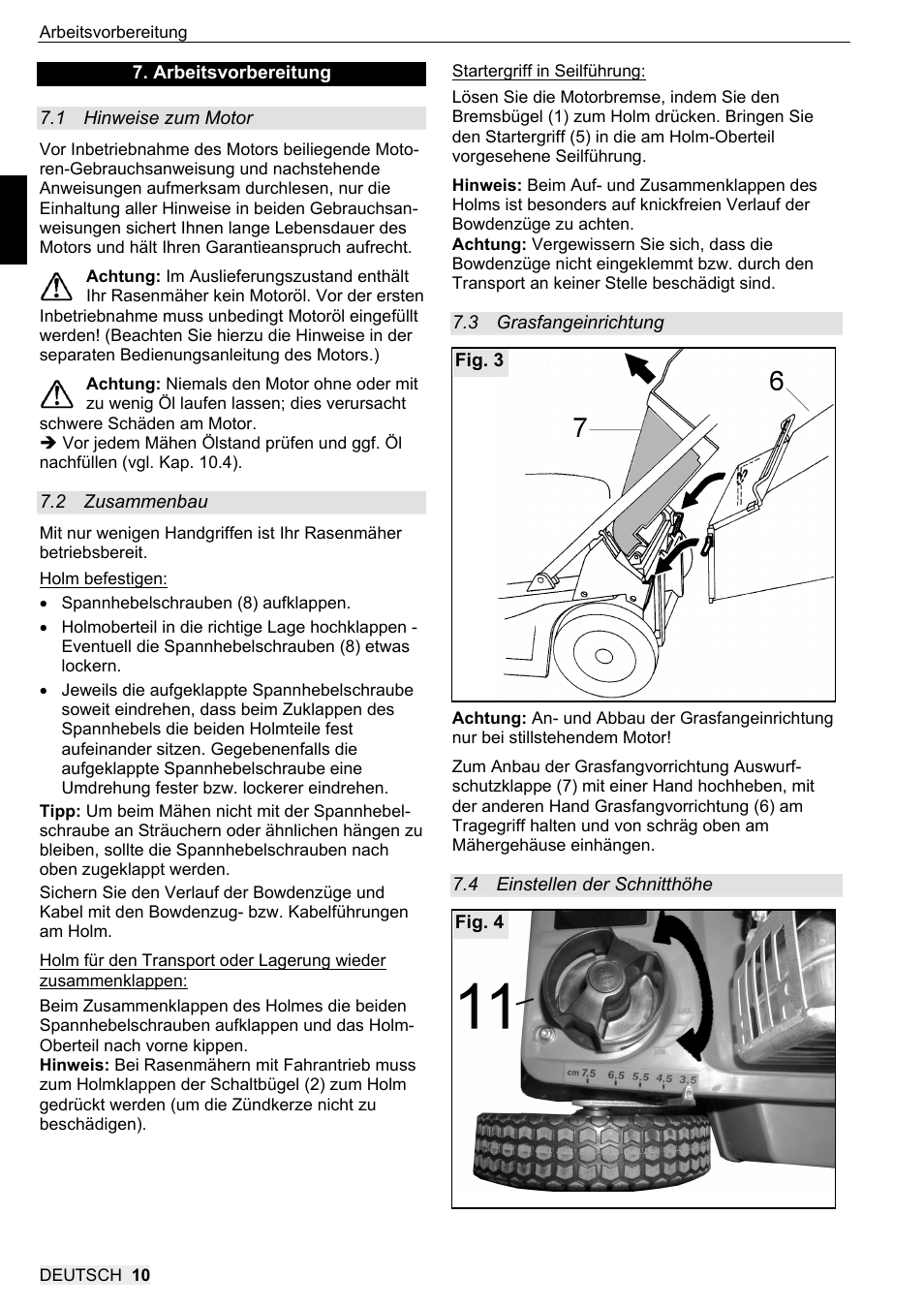 SOLO 546R Rasenmäher _2013 User Manual | Page 10 / 68