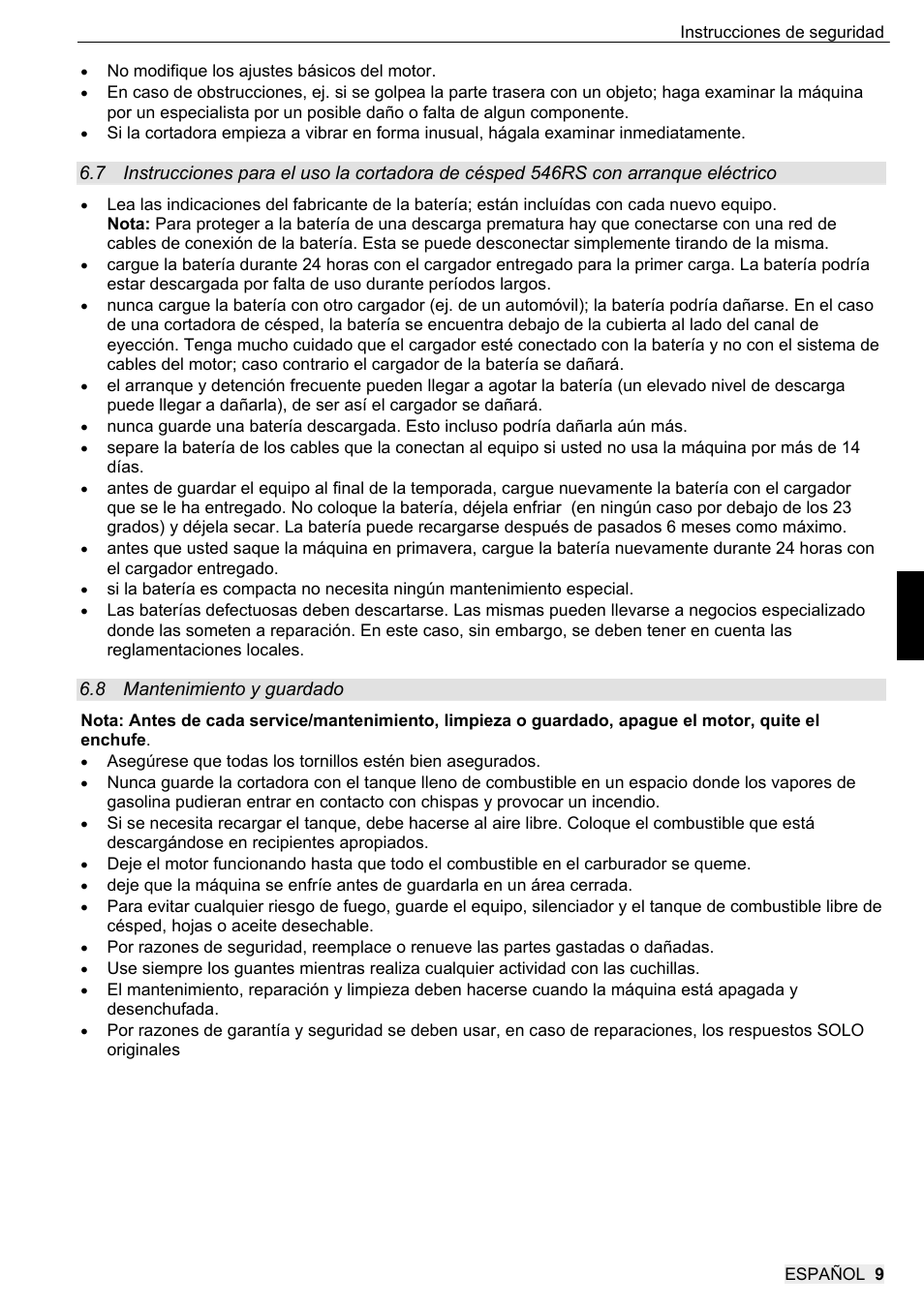 SOLO 546R Rasenmäher _2013 User Manual | Page 57 / 68