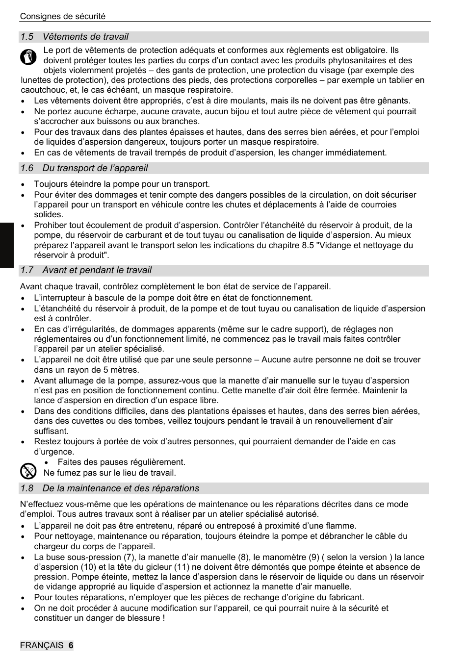 SOLO 416 Rückentragbare Akku-Druckspritze User Manual | Page 38 / 100