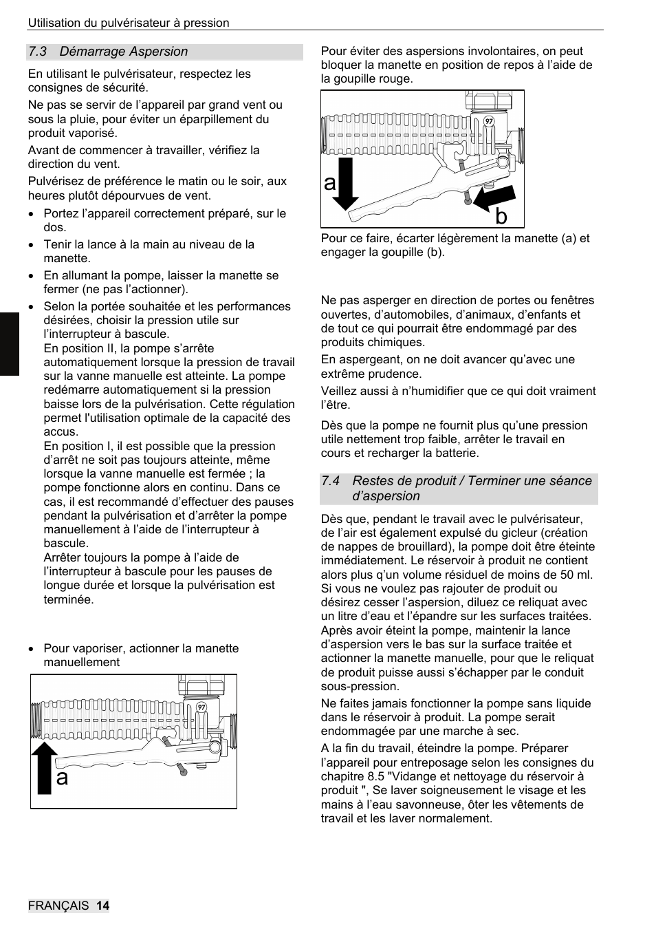 SOLO 416 Rückentragbare Akku-Druckspritze User Manual | Page 46 / 100