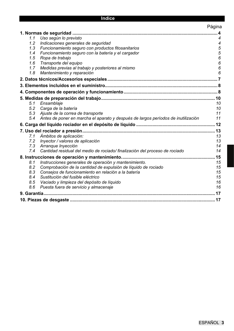 SOLO 416 Rückentragbare Akku-Druckspritze User Manual | Page 51 / 100
