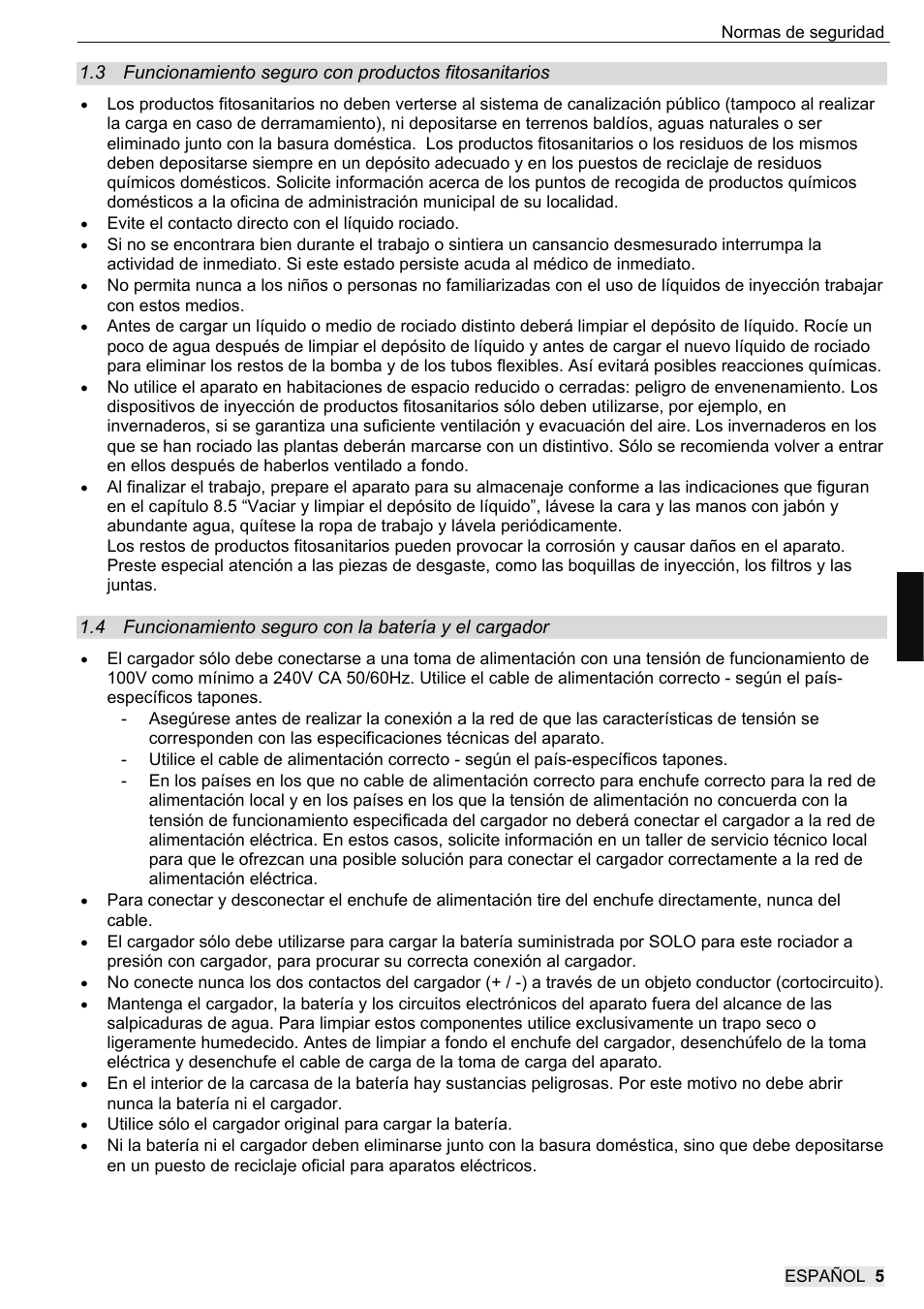 SOLO 416 Rückentragbare Akku-Druckspritze User Manual | Page 53 / 100