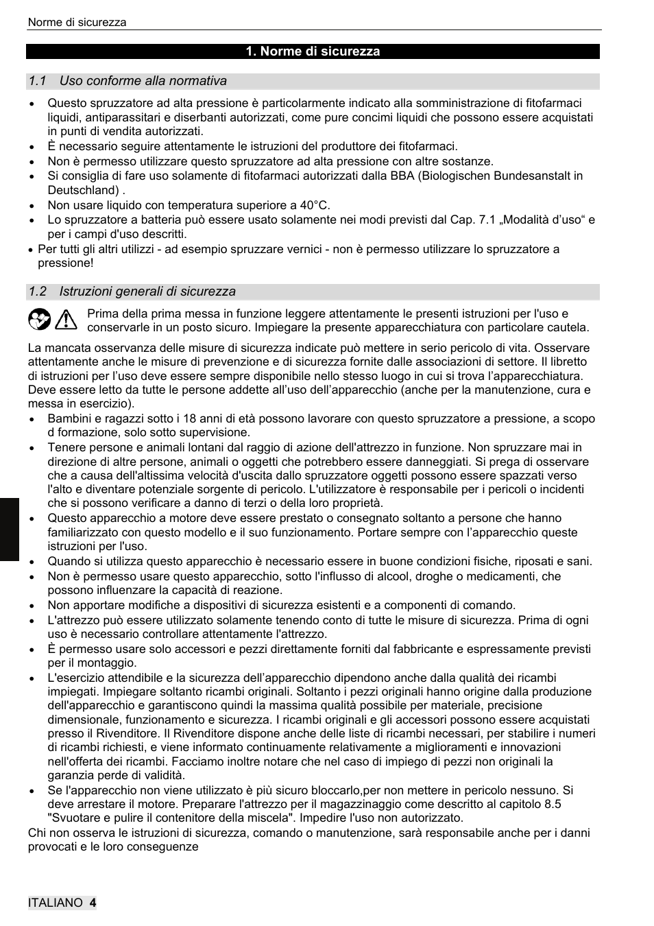 SOLO 416 Rückentragbare Akku-Druckspritze User Manual | Page 68 / 100