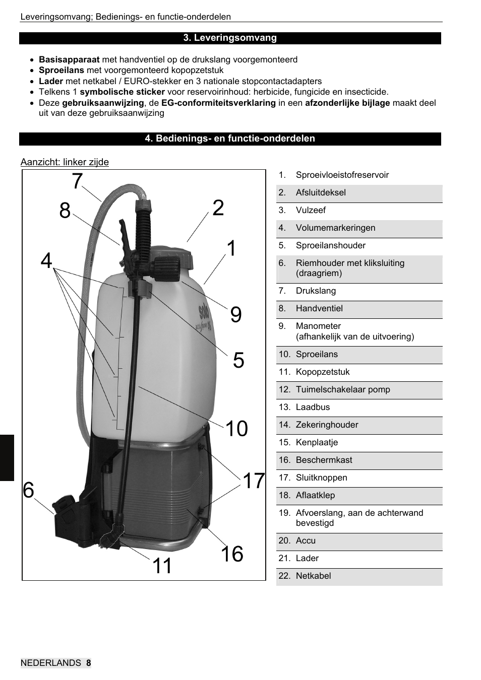SOLO 416 Rückentragbare Akku-Druckspritze User Manual | Page 88 / 100