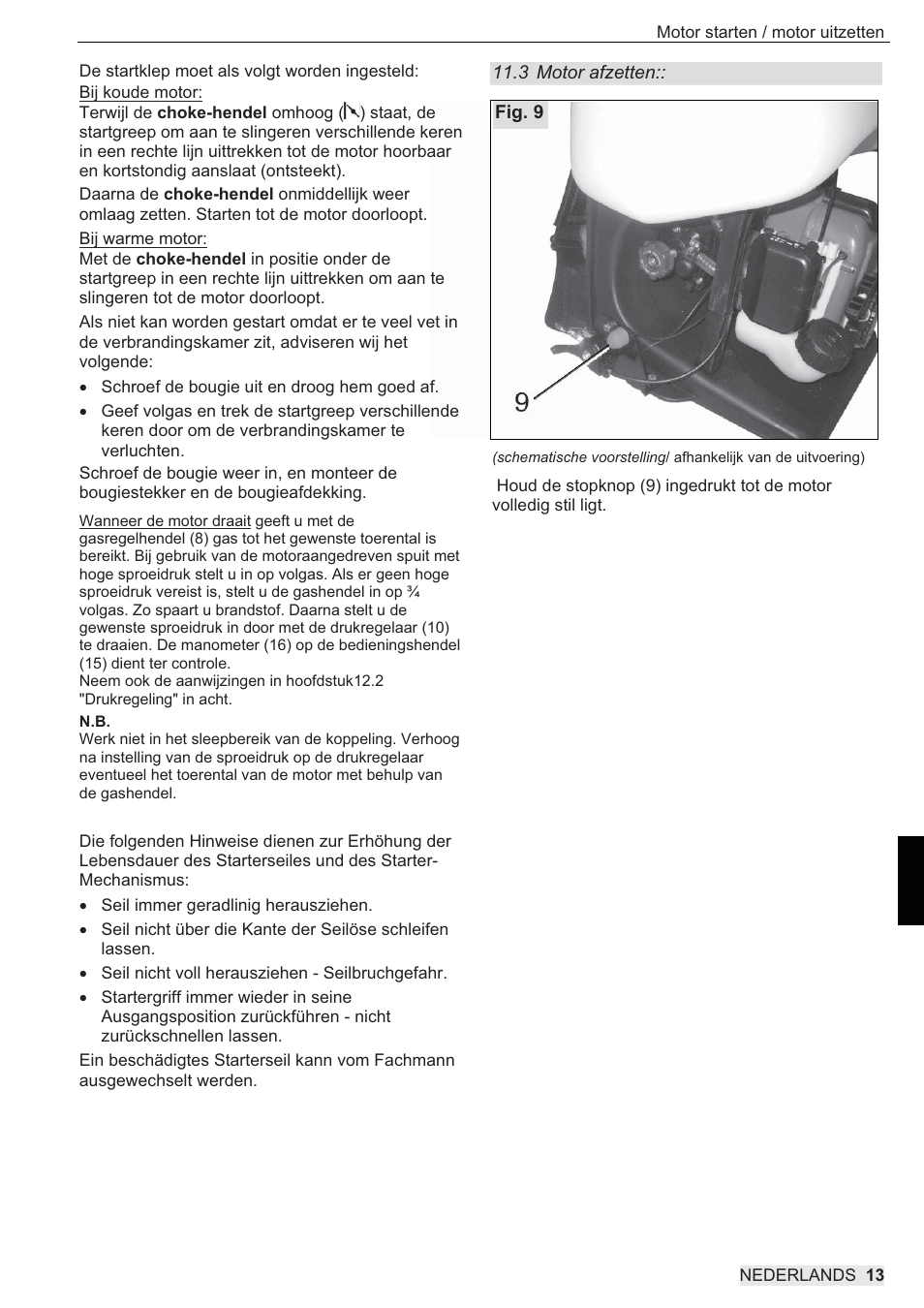 SOLO 433 Hochdruckspritze User Manual | Page 103 / 112