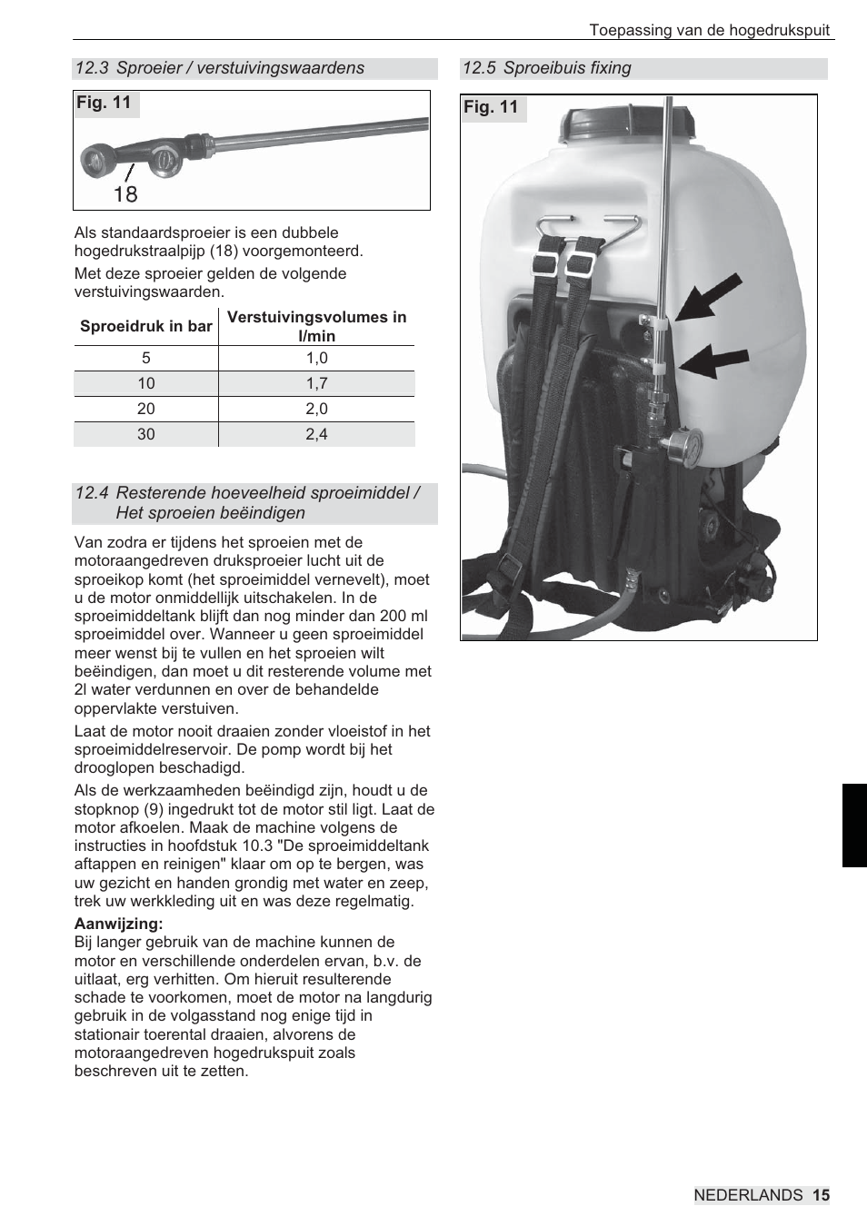 SOLO 433 Hochdruckspritze User Manual | Page 105 / 112