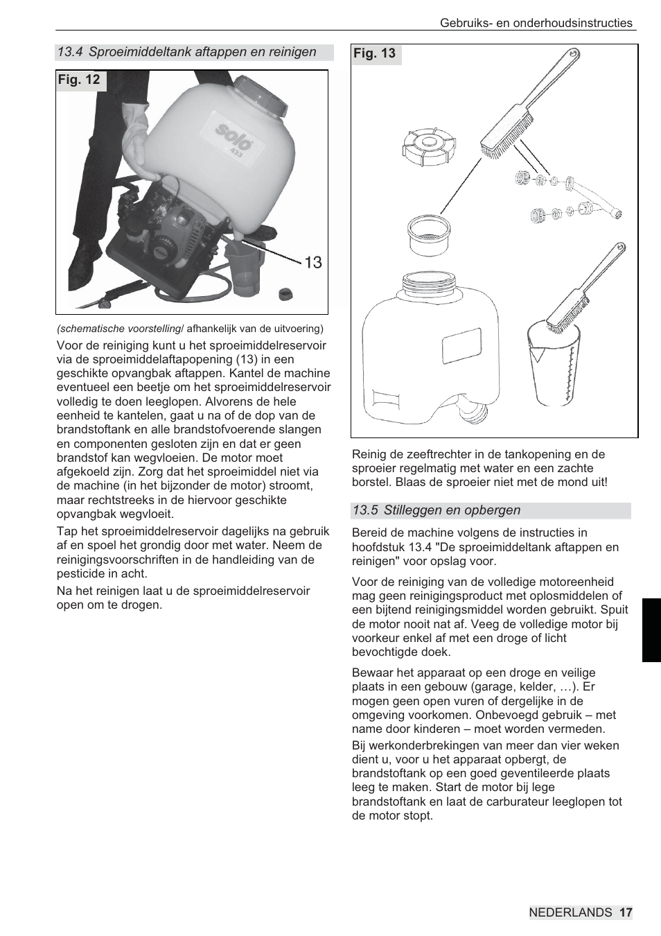 SOLO 433 Hochdruckspritze User Manual | Page 107 / 112