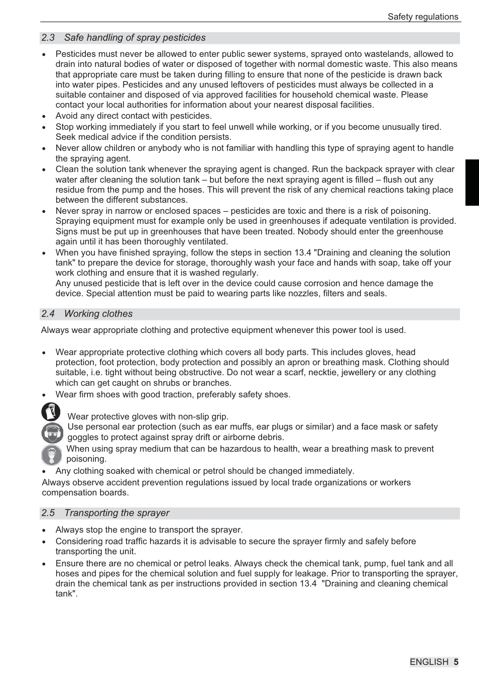 SOLO 433 Hochdruckspritze User Manual | Page 23 / 112