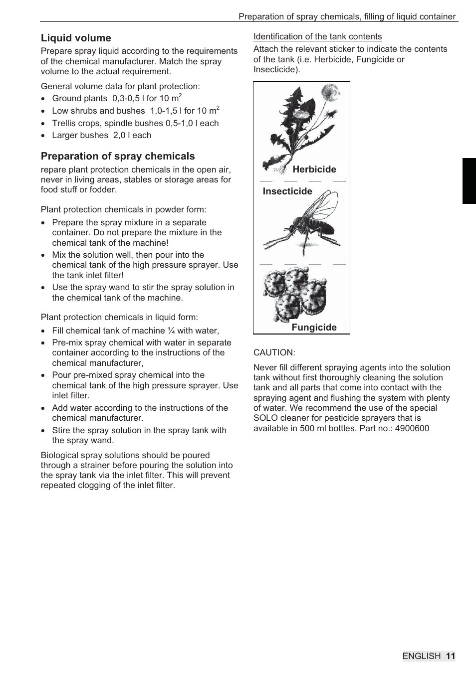 SOLO 433 Hochdruckspritze User Manual | Page 29 / 112