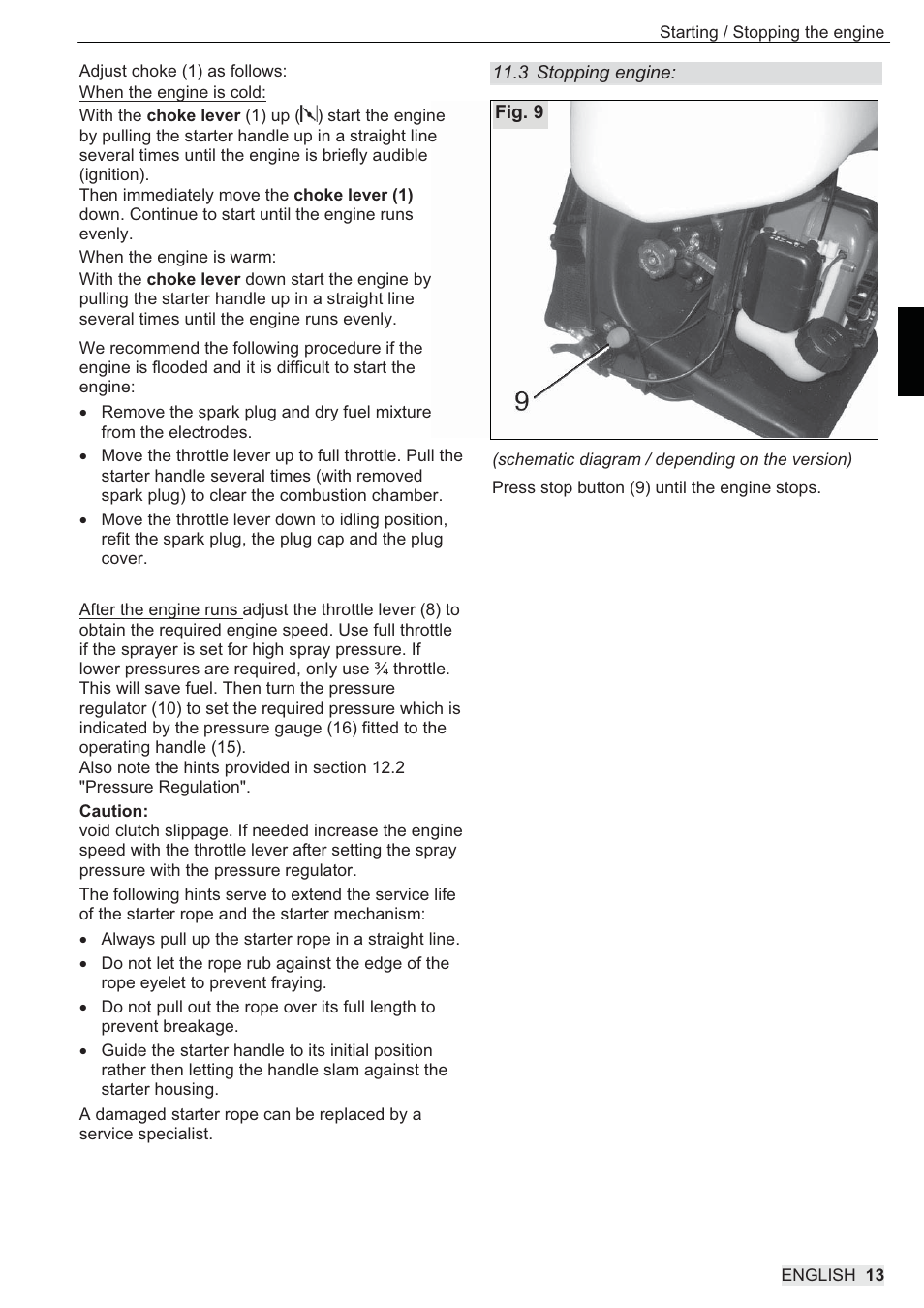 SOLO 433 Hochdruckspritze User Manual | Page 31 / 112