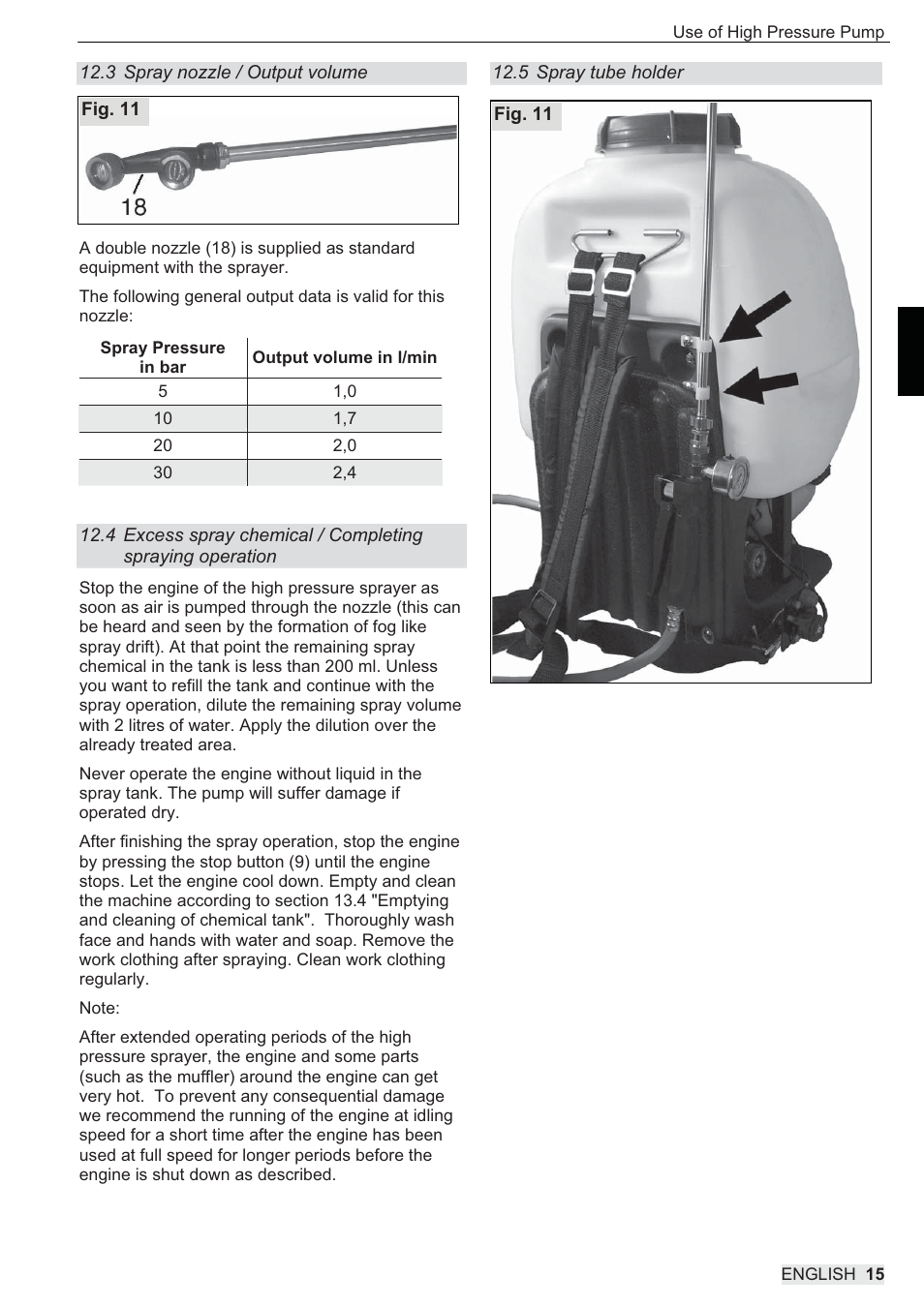 SOLO 433 Hochdruckspritze User Manual | Page 33 / 112