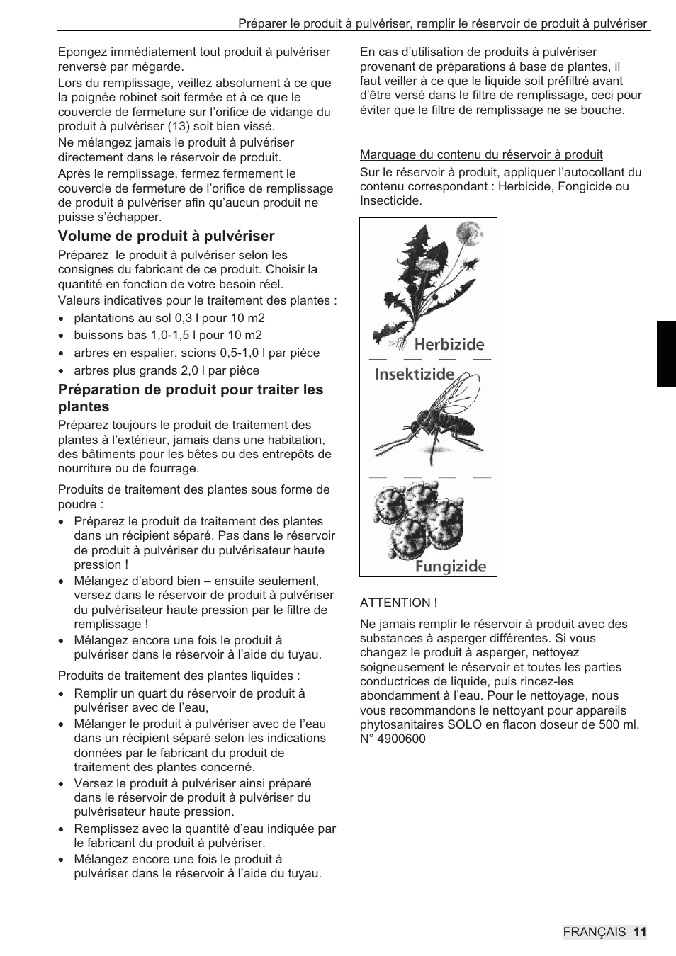 SOLO 433 Hochdruckspritze User Manual | Page 47 / 112