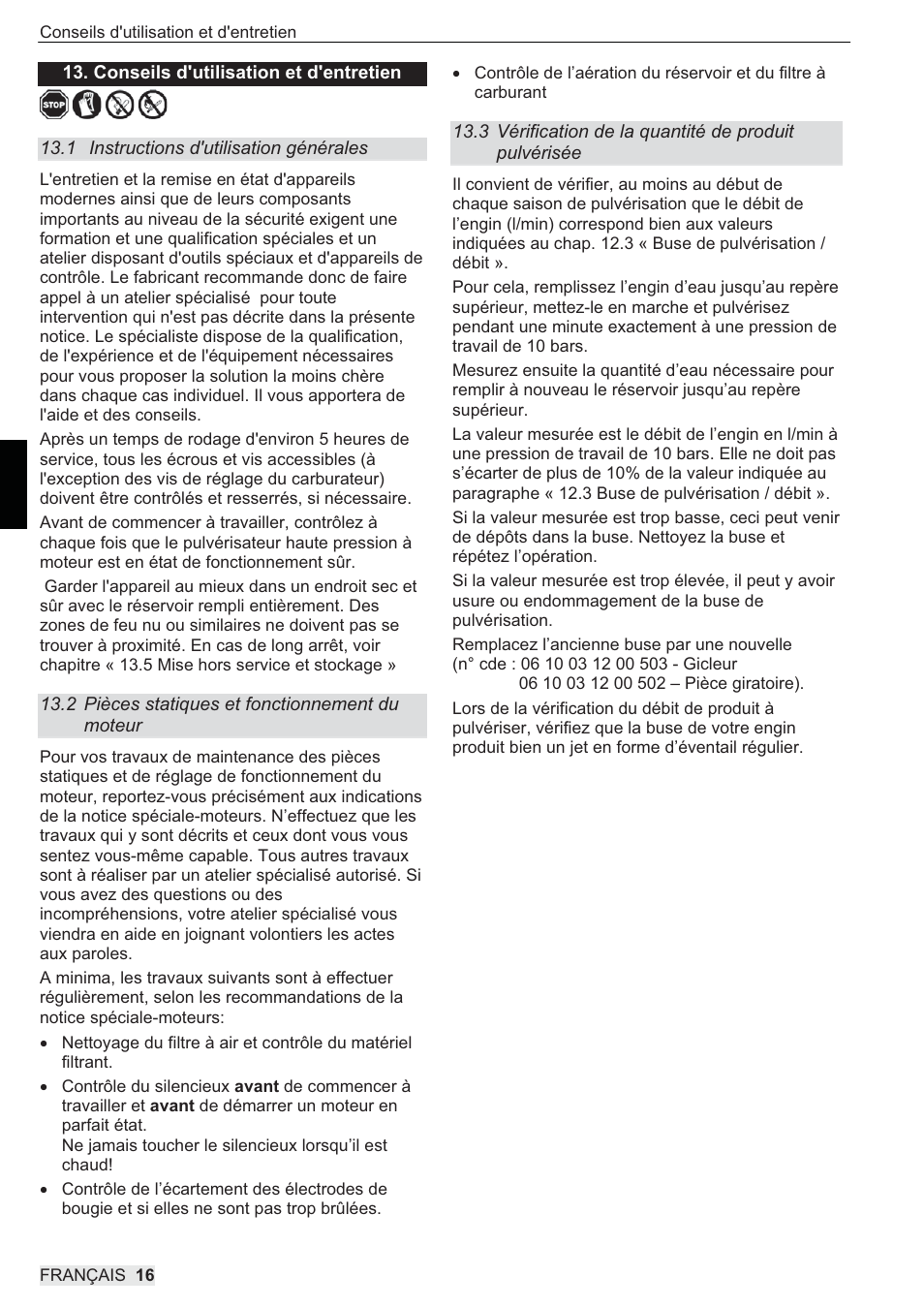 SOLO 433 Hochdruckspritze User Manual | Page 52 / 112
