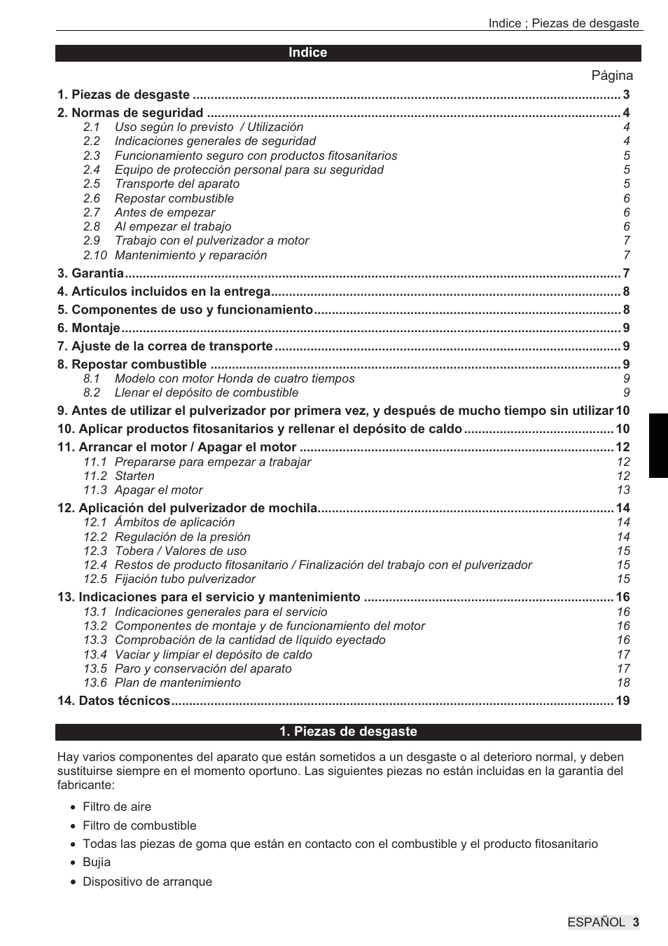 SOLO 433 Hochdruckspritze User Manual | Page 57 / 112