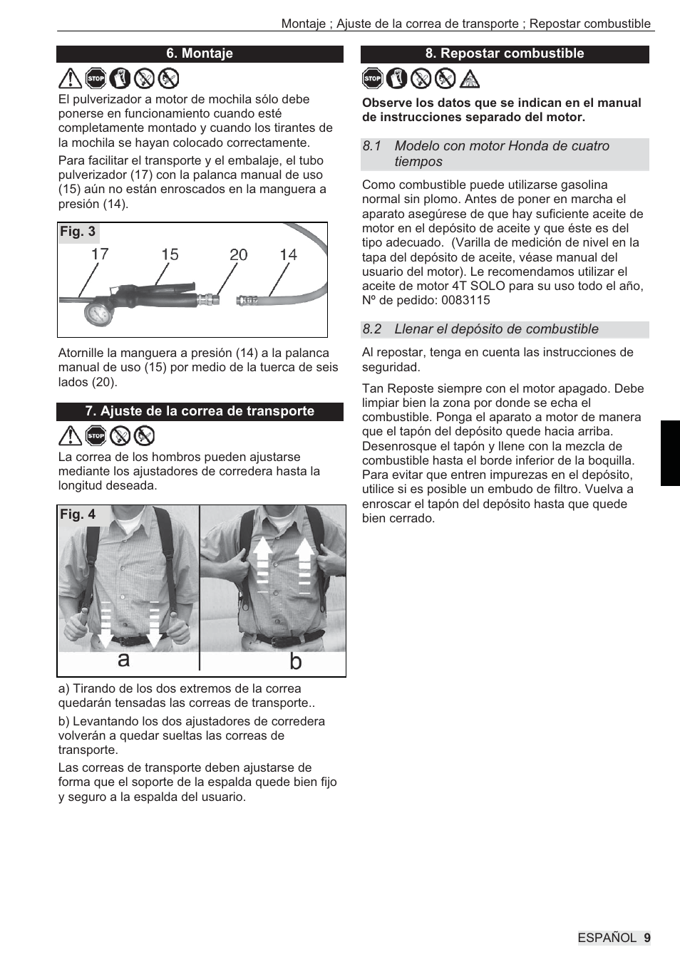 SOLO 433 Hochdruckspritze User Manual | Page 63 / 112