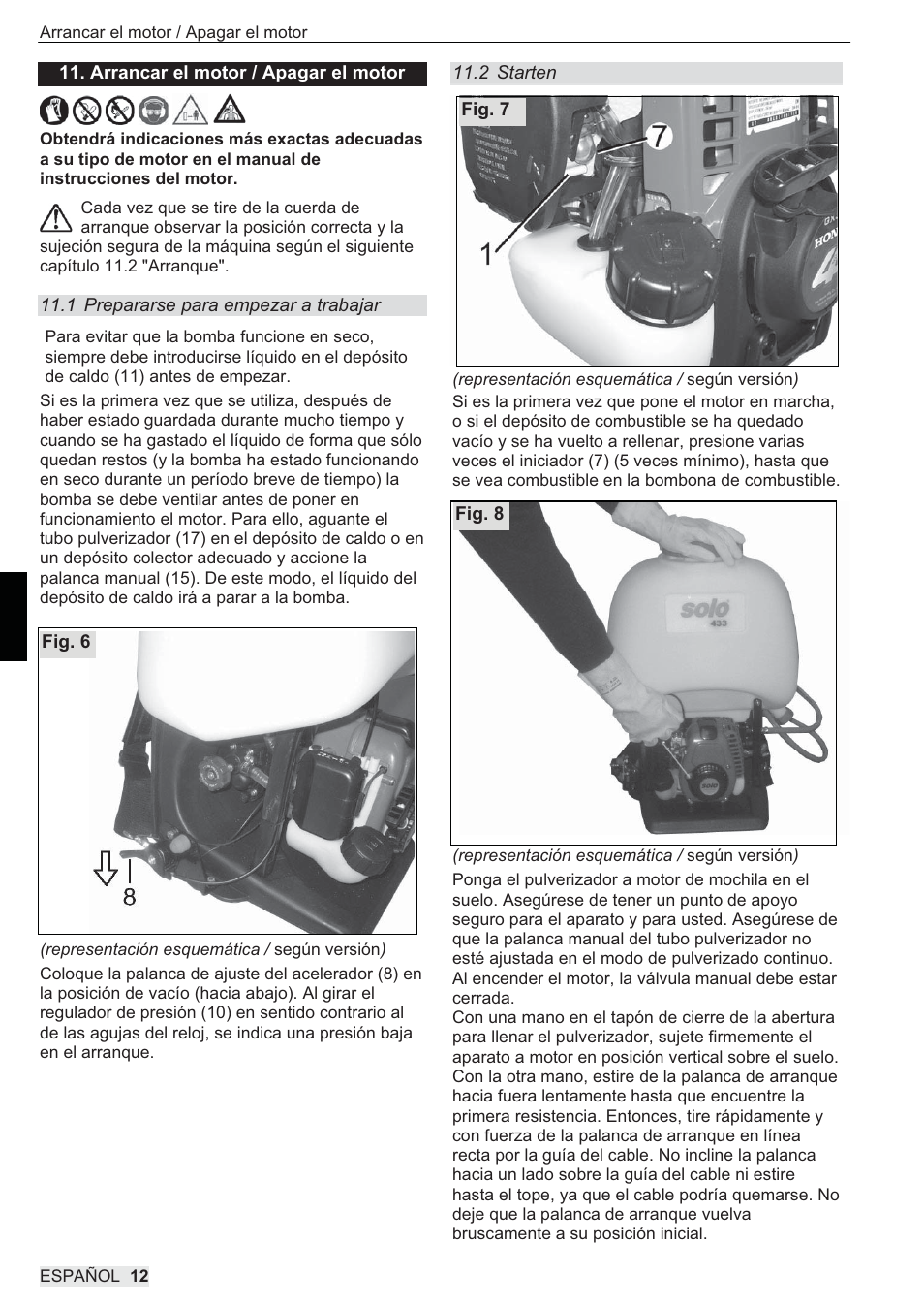 SOLO 433 Hochdruckspritze User Manual | Page 66 / 112