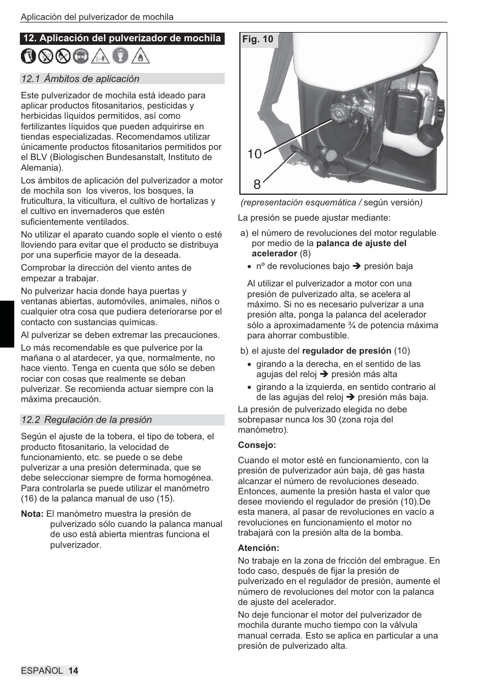 SOLO 433 Hochdruckspritze User Manual | Page 68 / 112