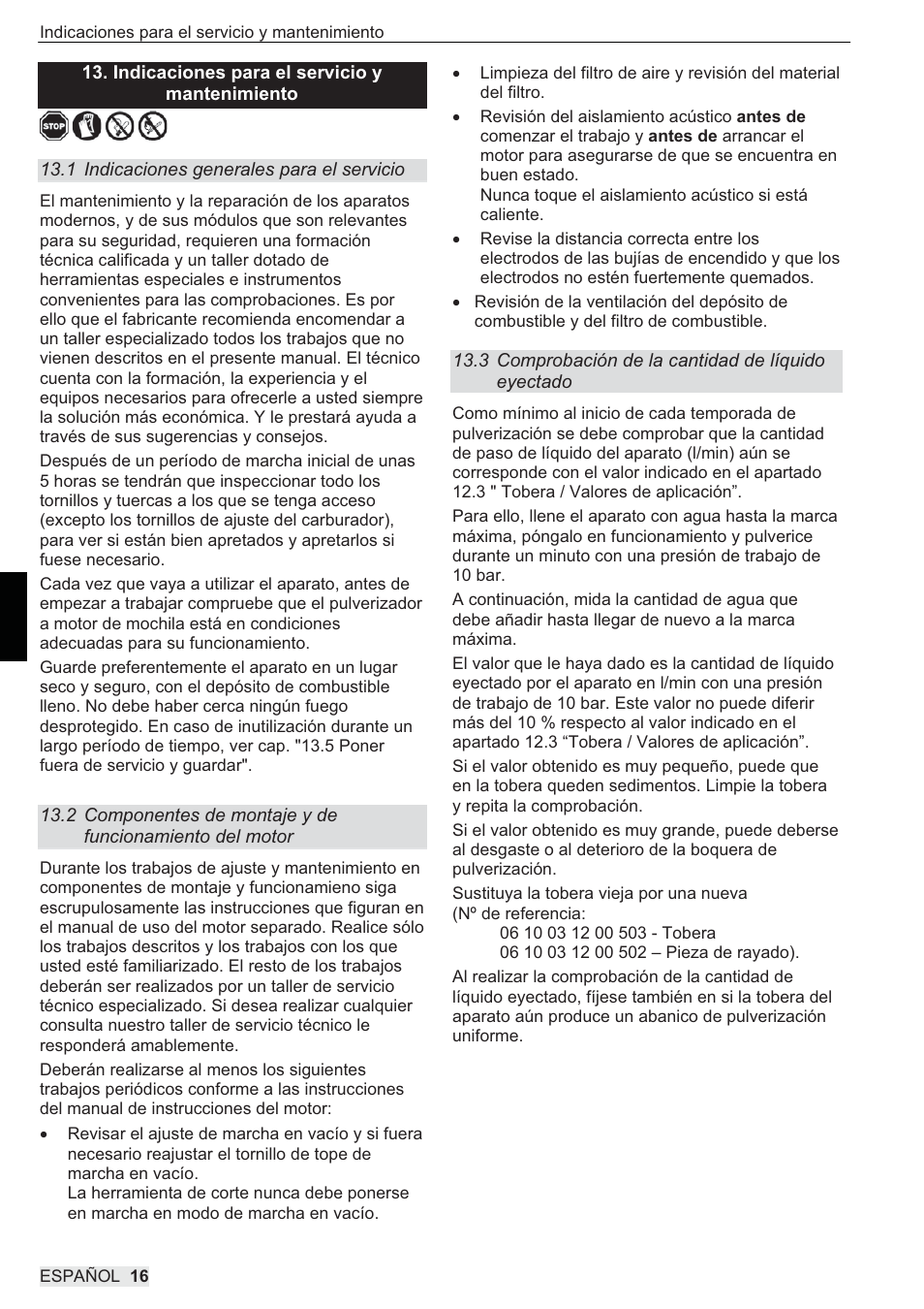 SOLO 433 Hochdruckspritze User Manual | Page 70 / 112