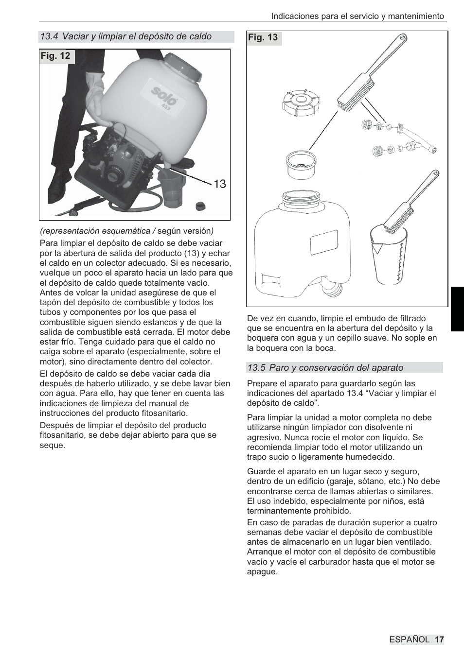 SOLO 433 Hochdruckspritze User Manual | Page 71 / 112