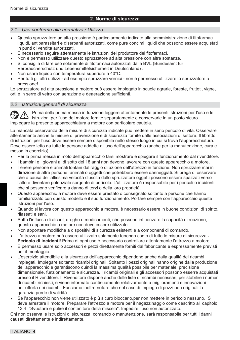 SOLO 433 Hochdruckspritze User Manual | Page 76 / 112