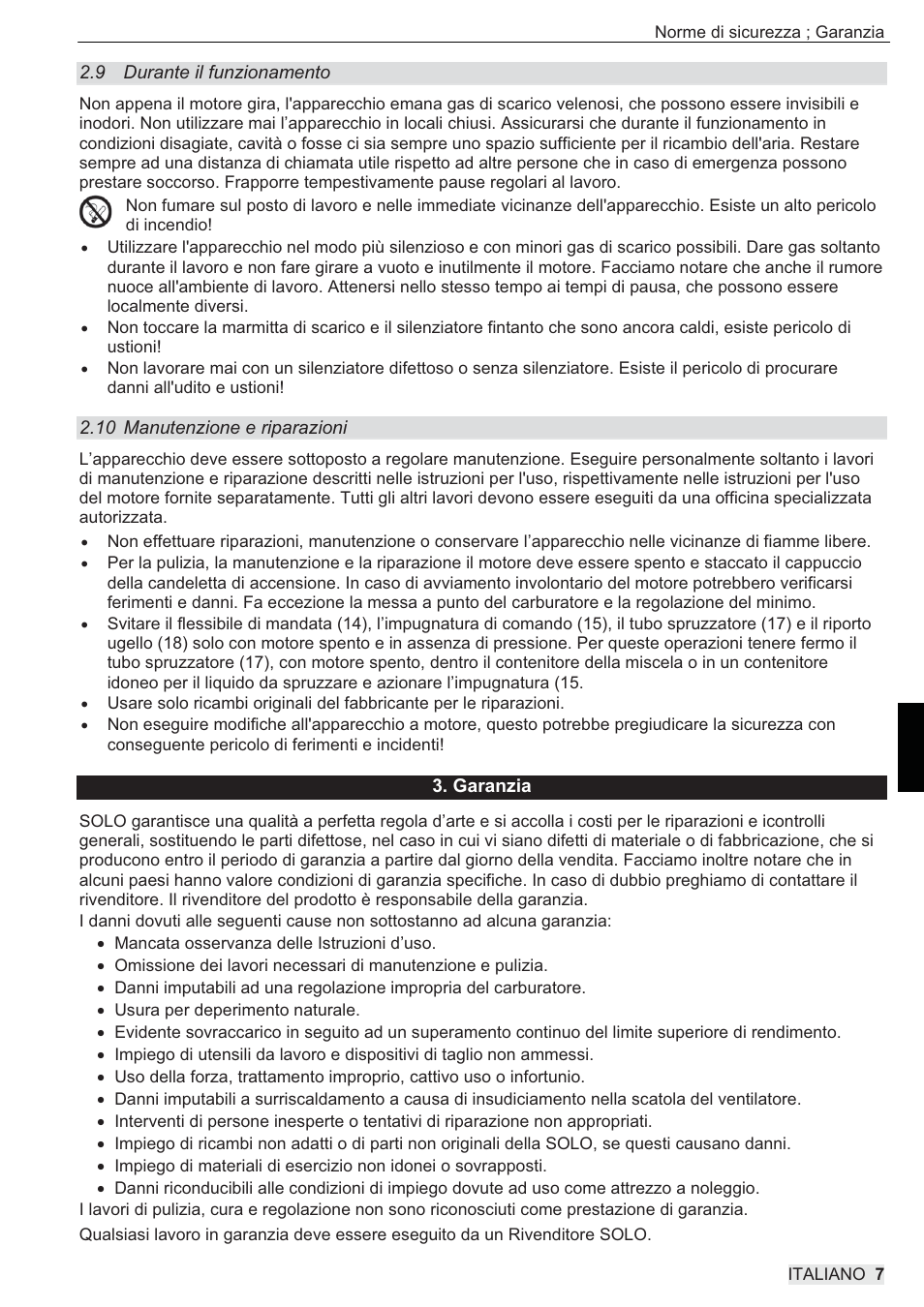 SOLO 433 Hochdruckspritze User Manual | Page 79 / 112