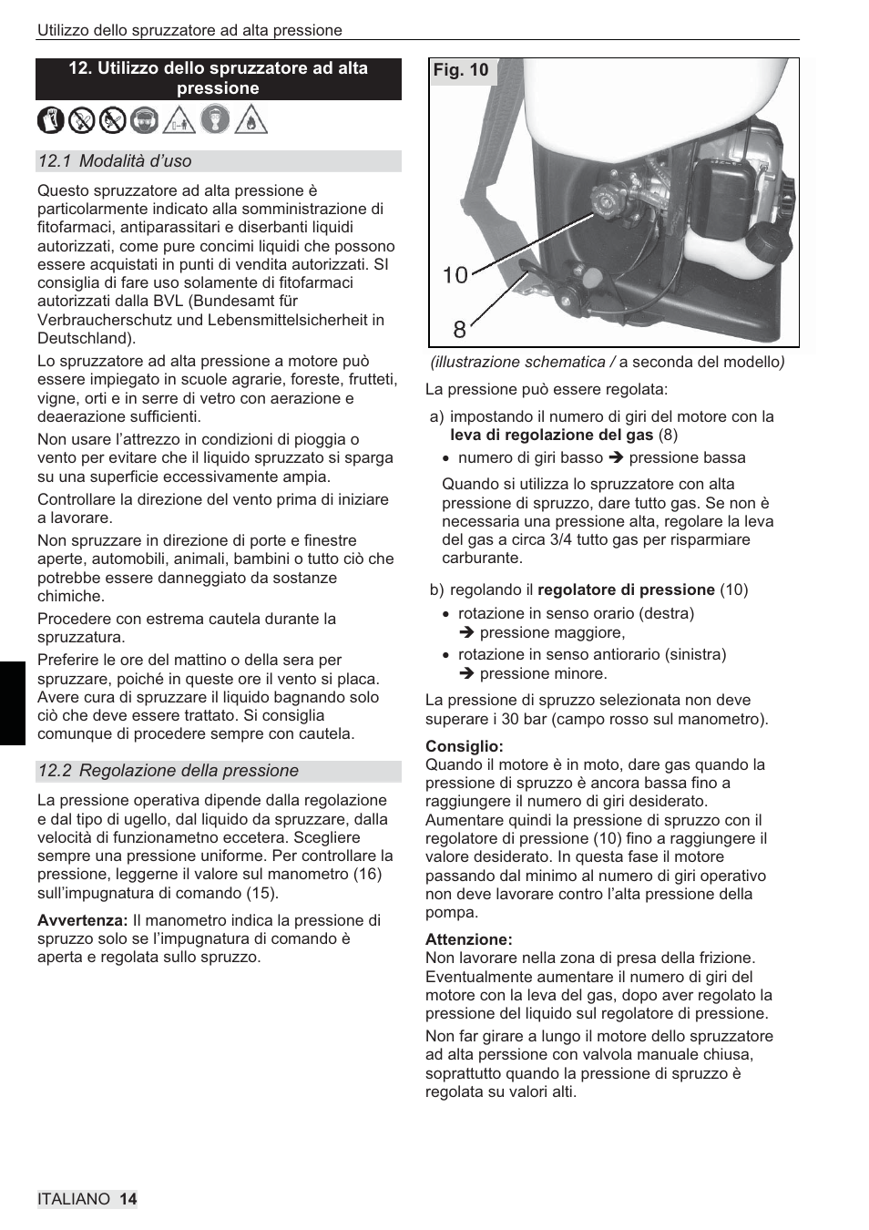 SOLO 433 Hochdruckspritze User Manual | Page 86 / 112