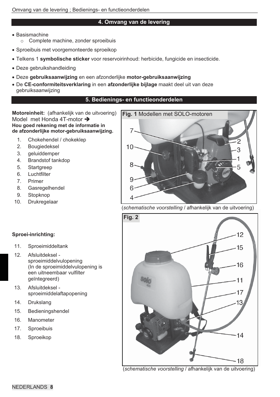 SOLO 433 Hochdruckspritze User Manual | Page 98 / 112