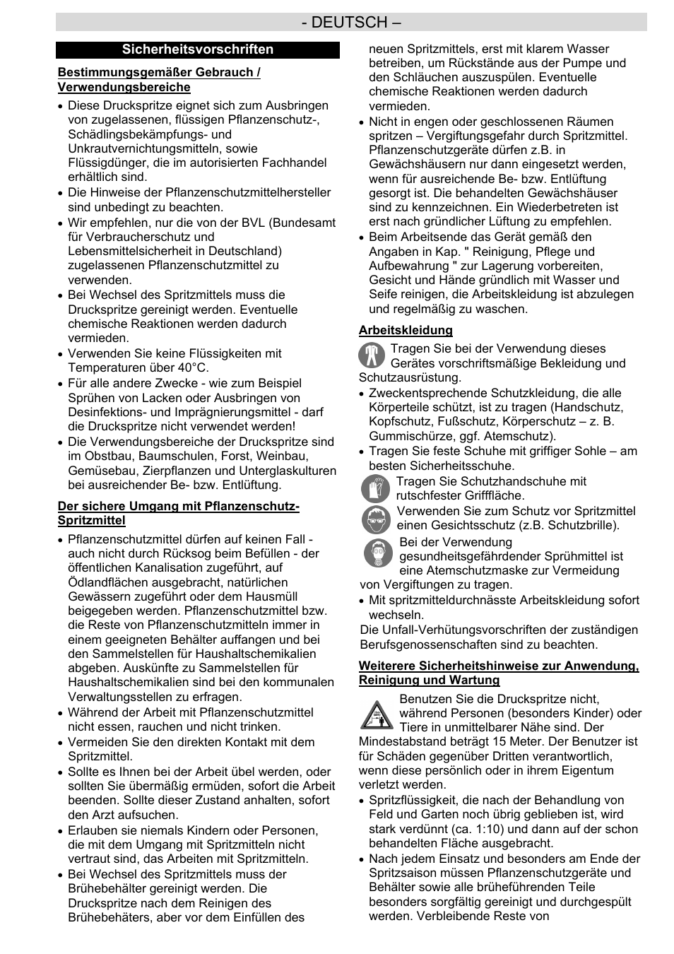 Deutsch | SOLO 453 Trolley-Spritze User Manual | Page 3 / 16