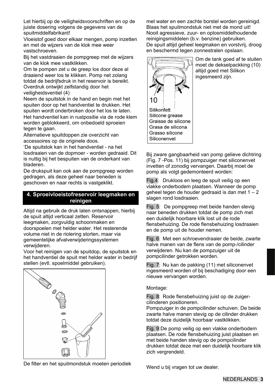 SOLO 456 Handbetätigte Druckspritze User Manual | Page 27 / 32