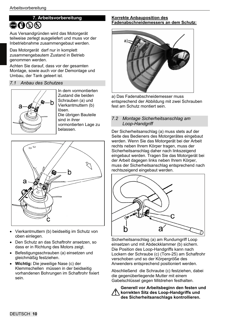 SOLO 104L Grastrimmer User Manual | Page 10 / 104