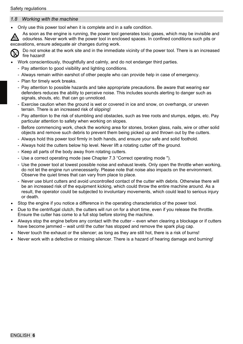 SOLO 104L Grastrimmer User Manual | Page 24 / 104