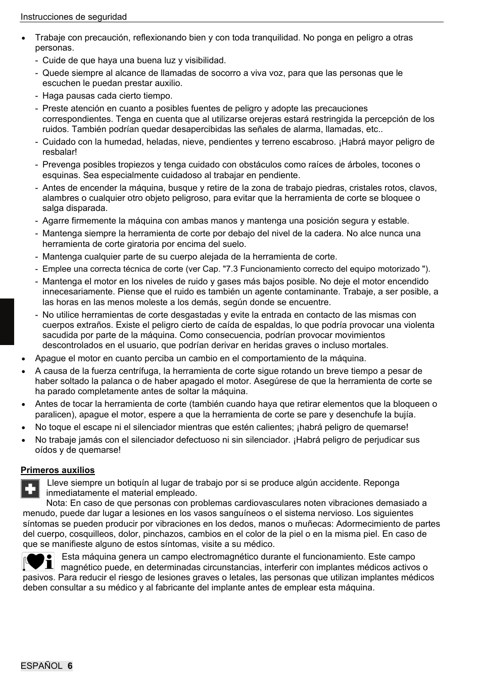 SOLO 104L Grastrimmer User Manual | Page 58 / 104