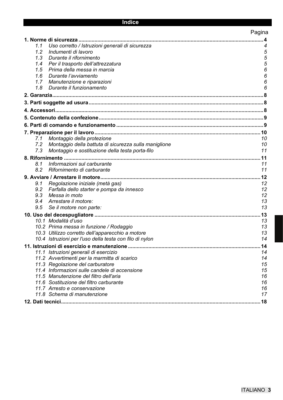 SOLO 104L Grastrimmer User Manual | Page 71 / 104