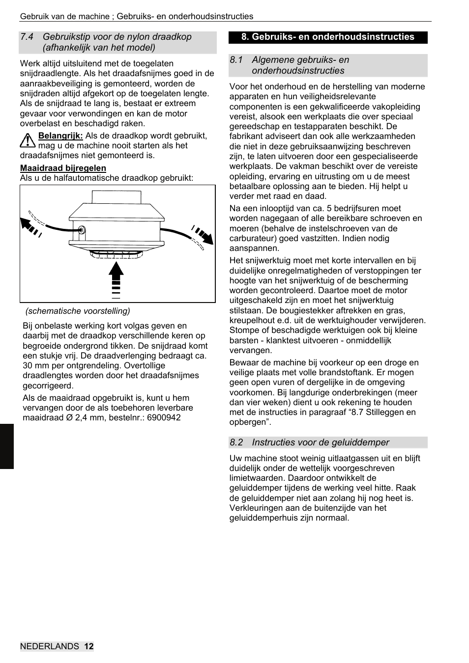 SOLO 104L Grastrimmer User Manual | Page 98 / 104