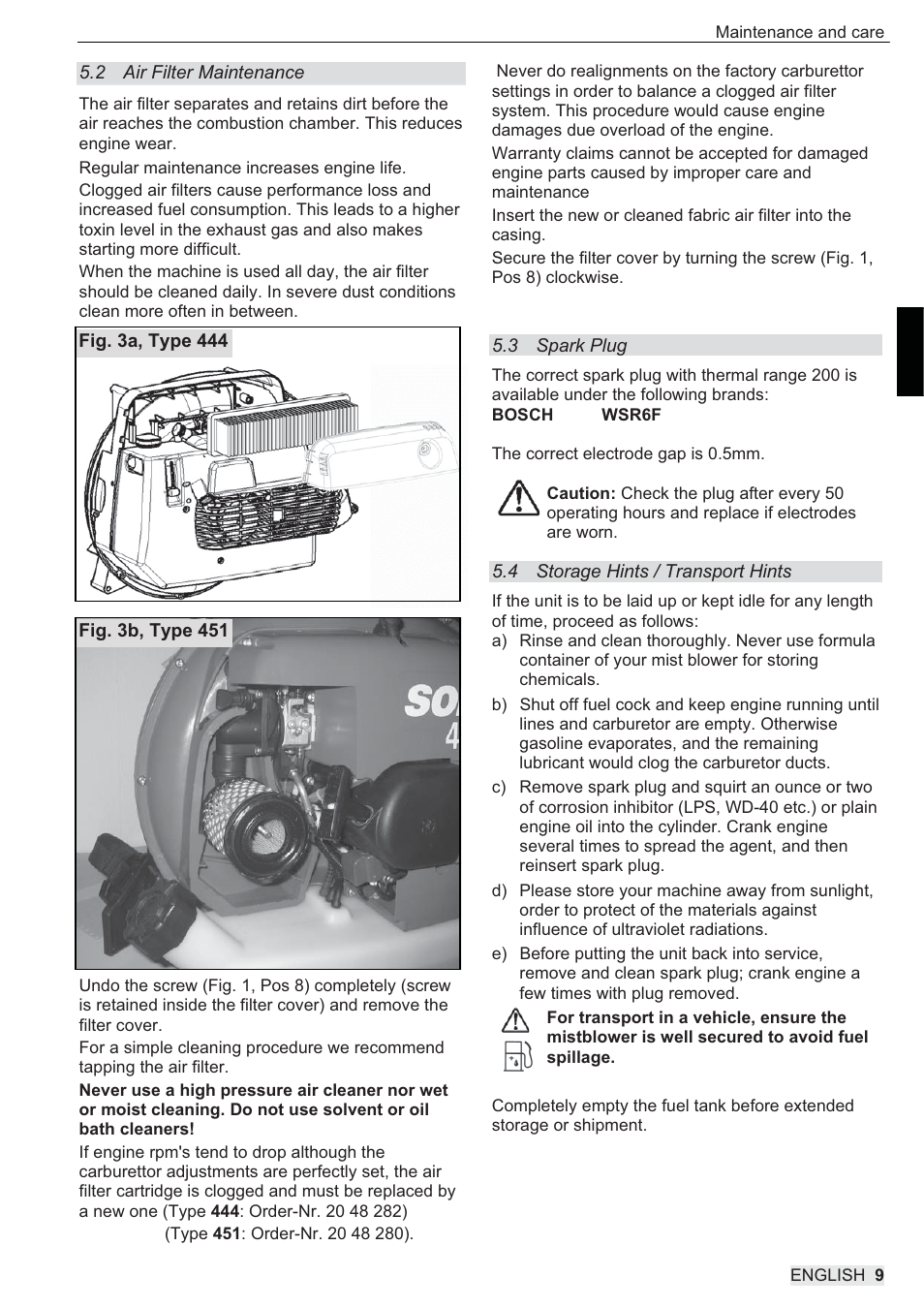 SOLO 444 Motorsprühgerät User Manual | Page 25 / 84