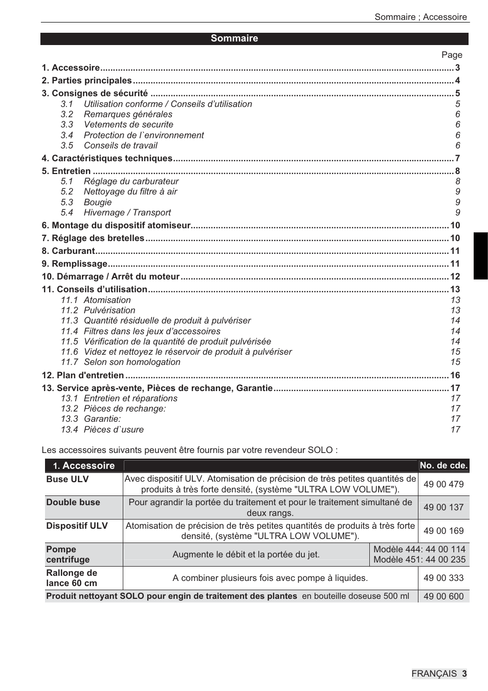 SOLO 444 Motorsprühgerät User Manual | Page 35 / 84