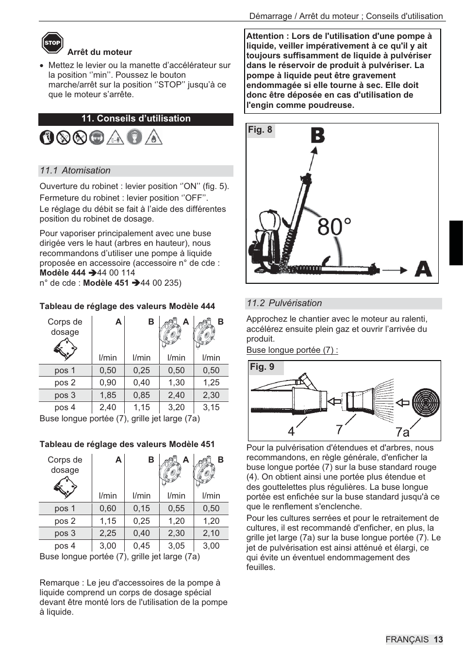 SOLO 444 Motorsprühgerät User Manual | Page 45 / 84