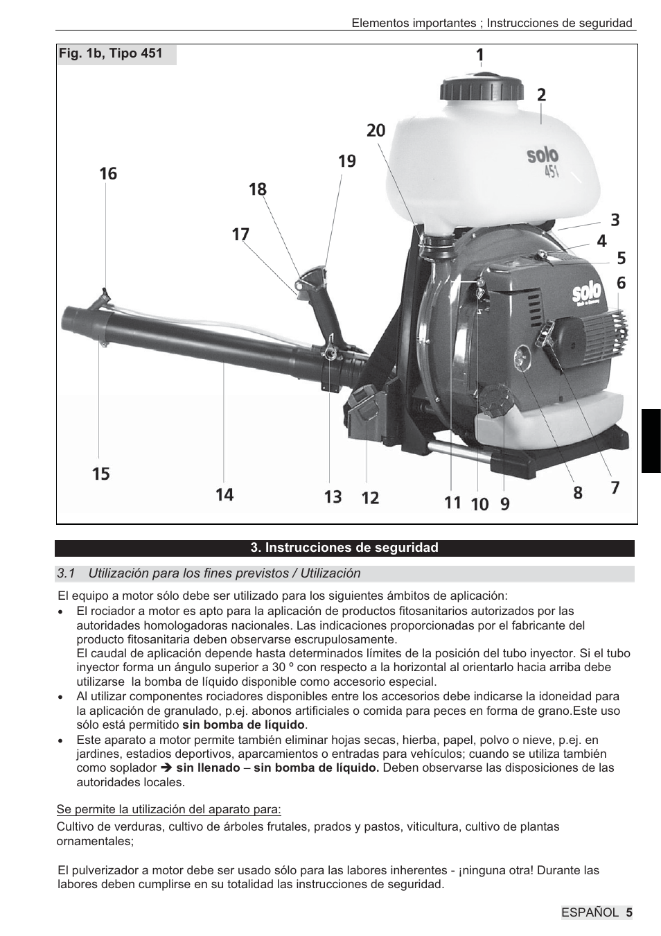 SOLO 444 Motorsprühgerät User Manual | Page 53 / 84
