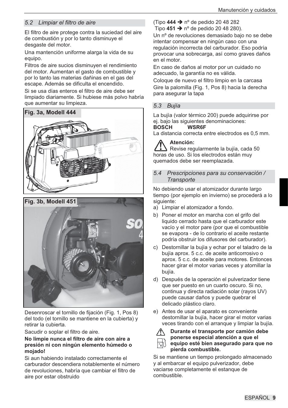 SOLO 444 Motorsprühgerät User Manual | Page 57 / 84