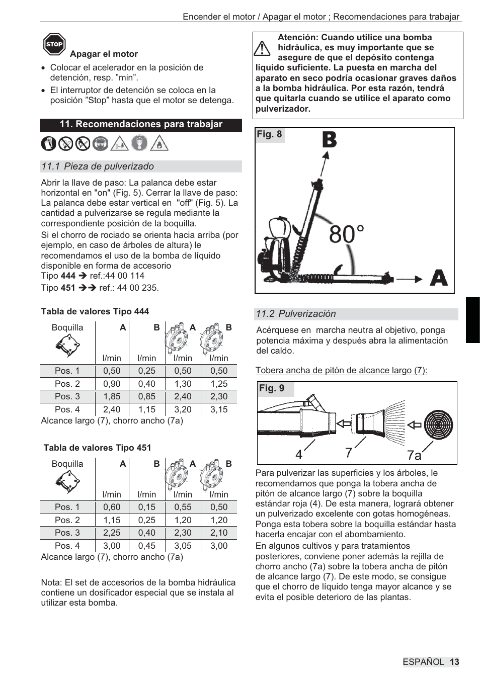 SOLO 444 Motorsprühgerät User Manual | Page 61 / 84