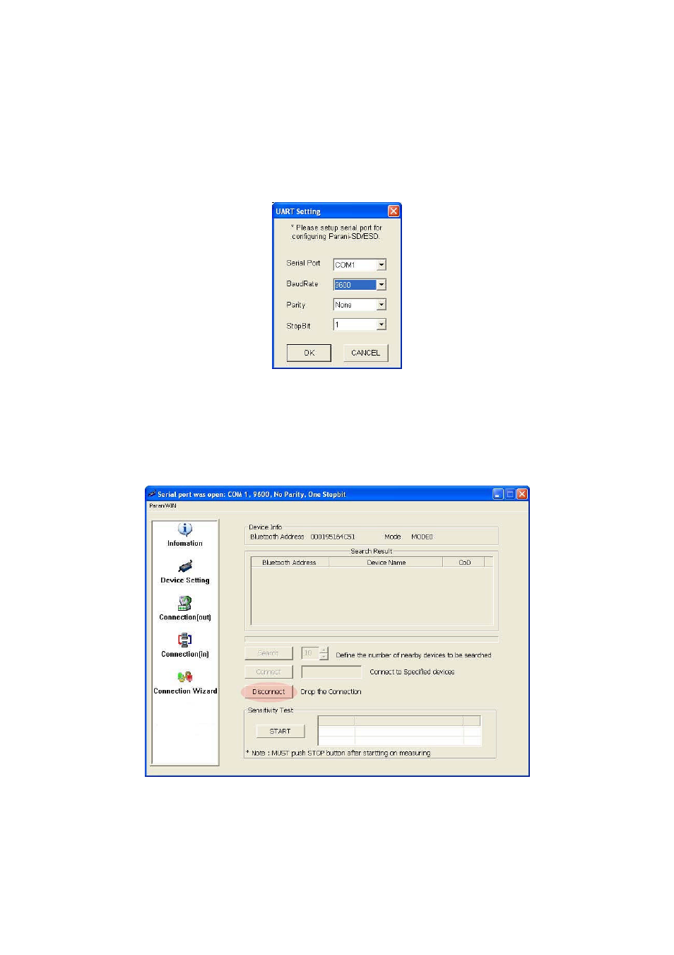 6 paraniwin | SENA Parani-ESD100-110-200-210 User Manual | Page 15 / 56