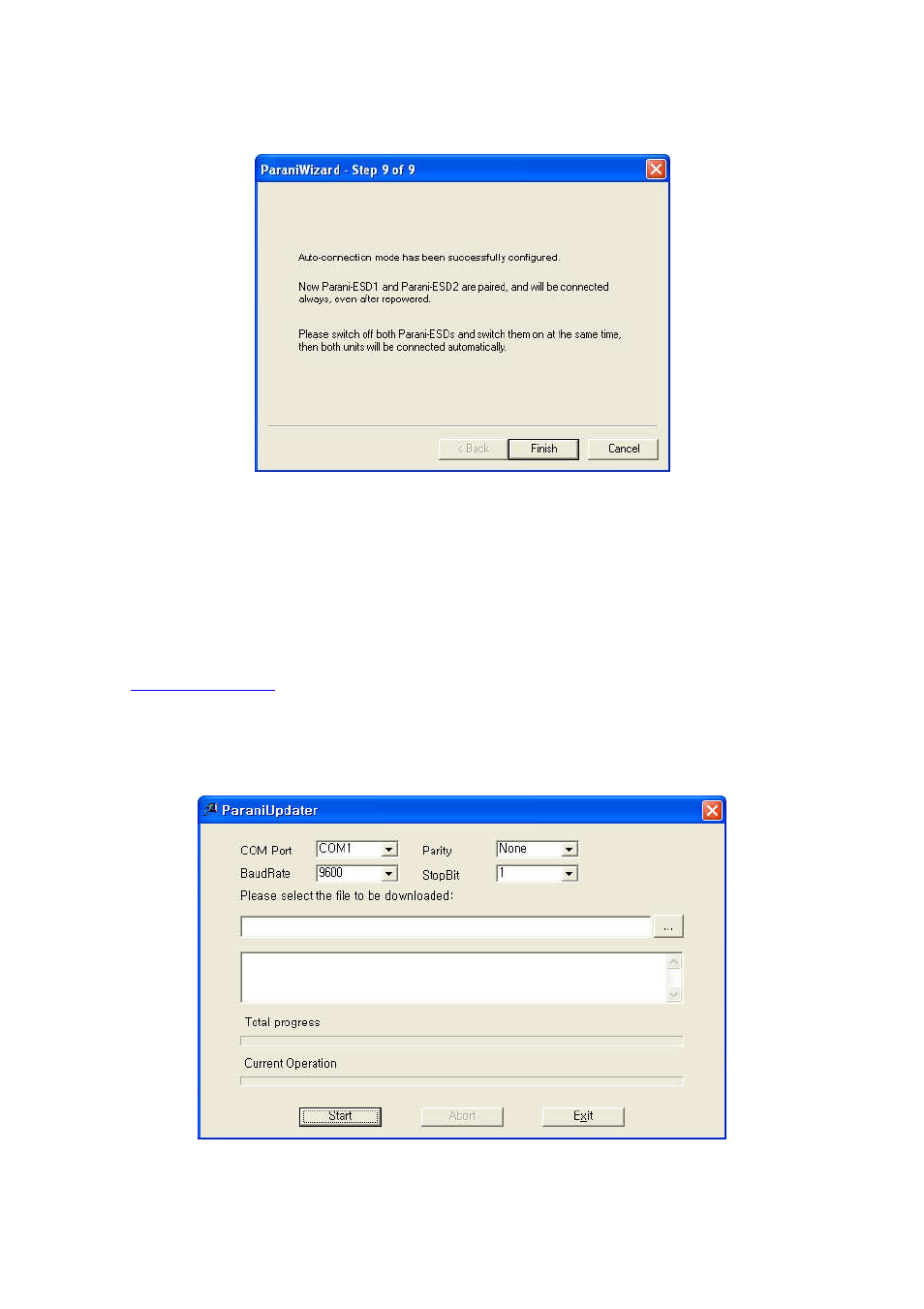 8 paraniupdater | SENA Parani-ESD100-110-200-210 User Manual | Page 25 / 56