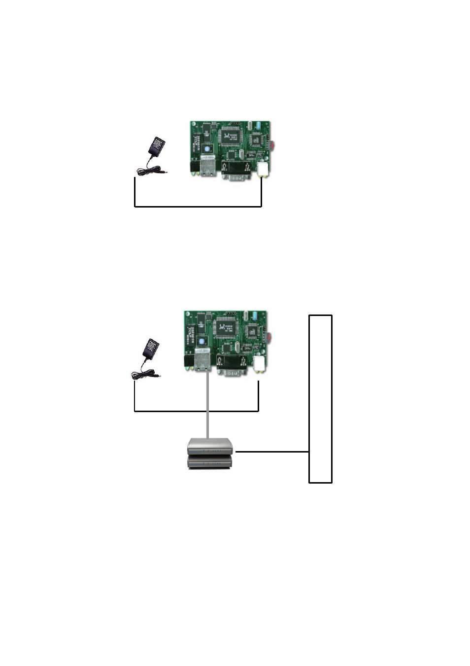 2 connecting hardware, Figure 4.4. 5v power connection to the hellodevice | SENA HD1300 User Manual | Page 13 / 36