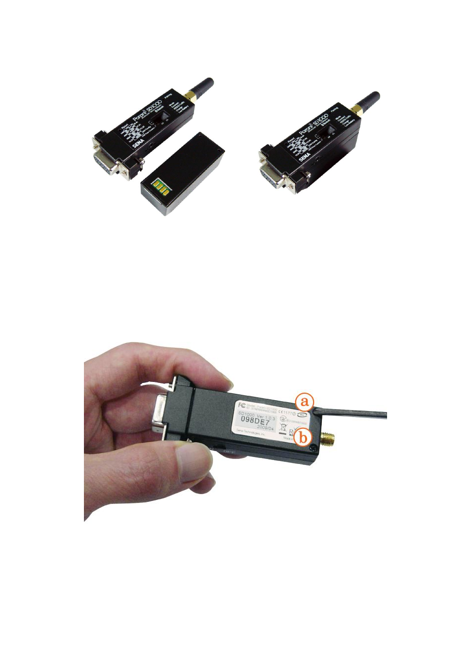 How to attach battery pack to parani-sd1000 | SENA Parani-SD1000 User Manual | Page 12 / 60