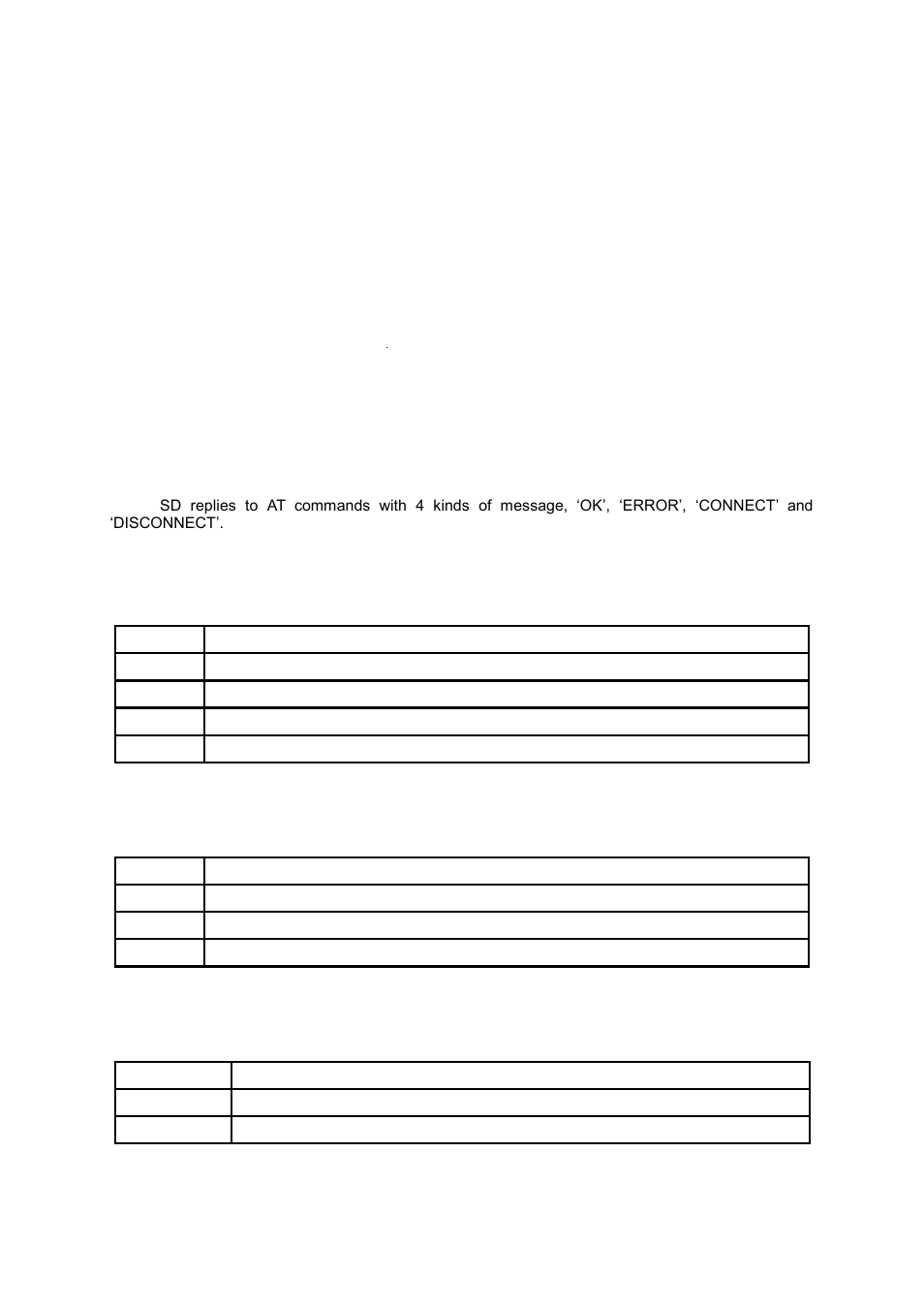 Appendix b: at commands, B.1. terminology, B.1.1. at command | B.1.2. at response, B.1.3. operation mode, B.1.4. operation status, B.1.5. security | SENA Parani-SD1000 User Manual | Page 40 / 60