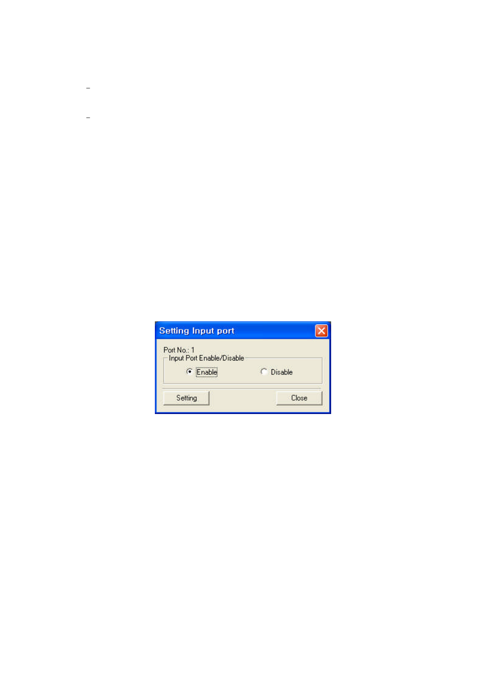 2 digital input setting, 1 setting enable/disable | SENA Rhio232 User Manual | Page 18 / 76