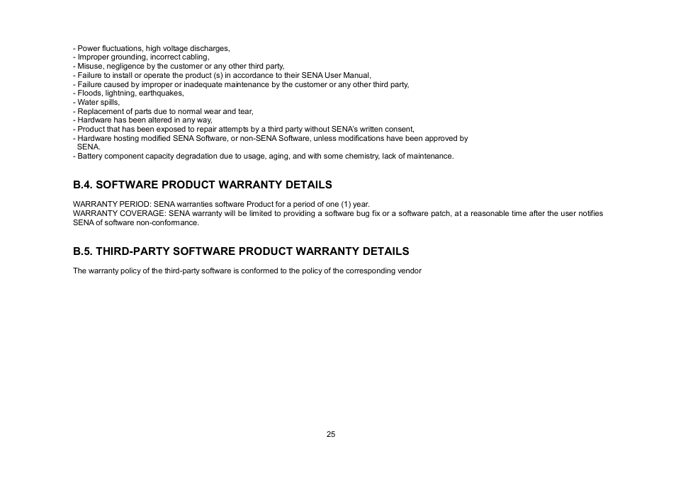 SENA Parani-UD100 User Manual | Page 25 / 26