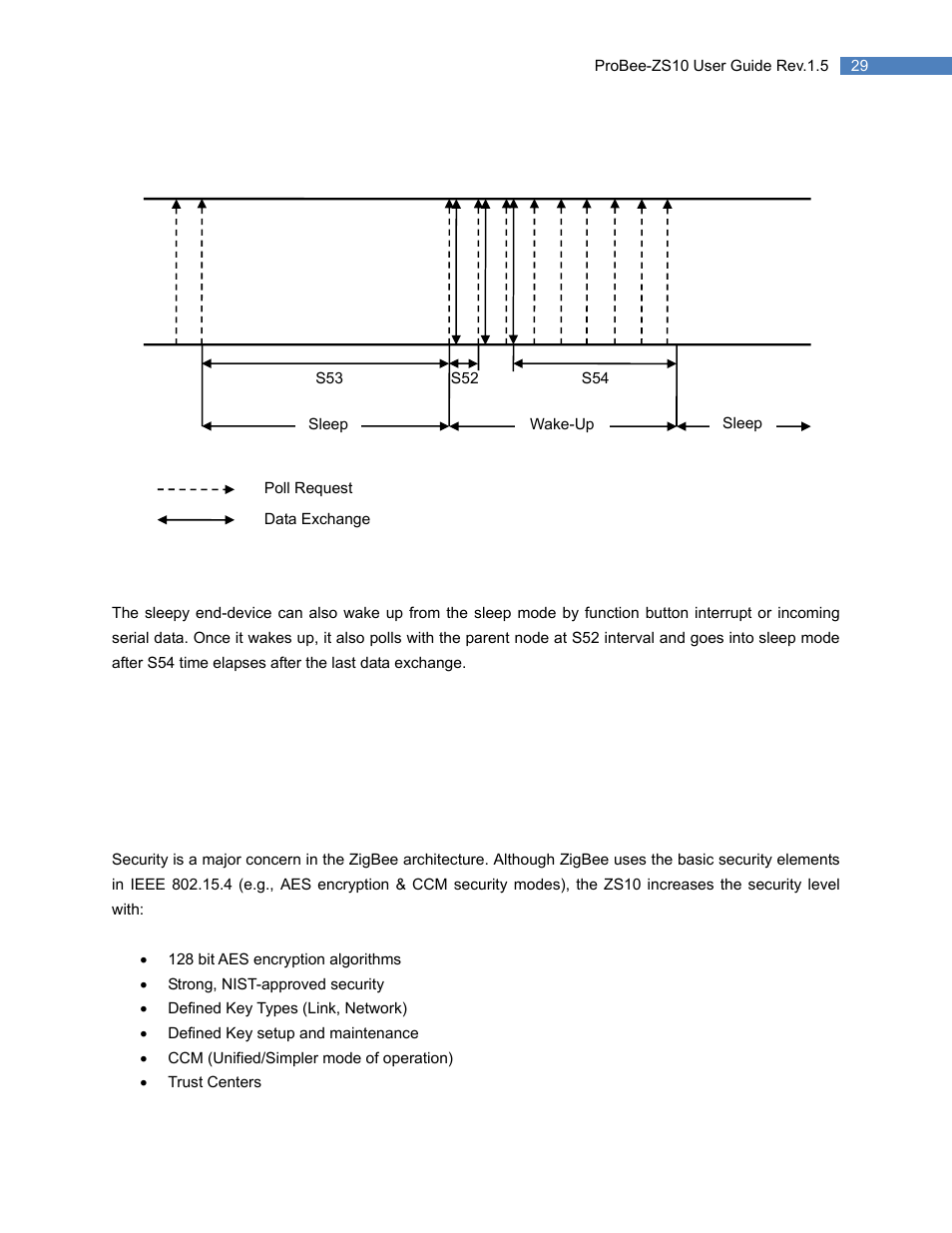 Zigbee security | SENA ProBee-ZS10 User Manual | Page 29 / 76