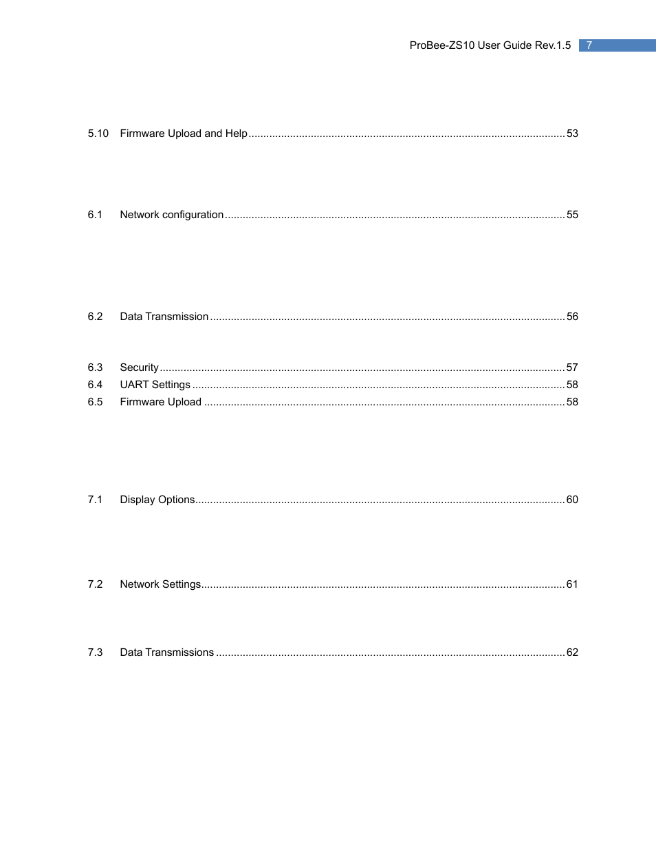 SENA ProBee-ZS10 User Manual | Page 7 / 76